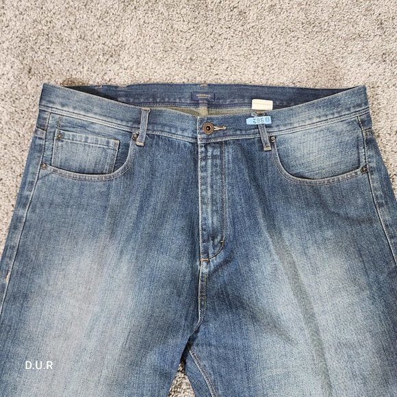 Sean John Jeans Men's 40x27 Blue‎ Denim Relaxed Fit Straight Leg Casual Hip Hop - Picture 3 of 16